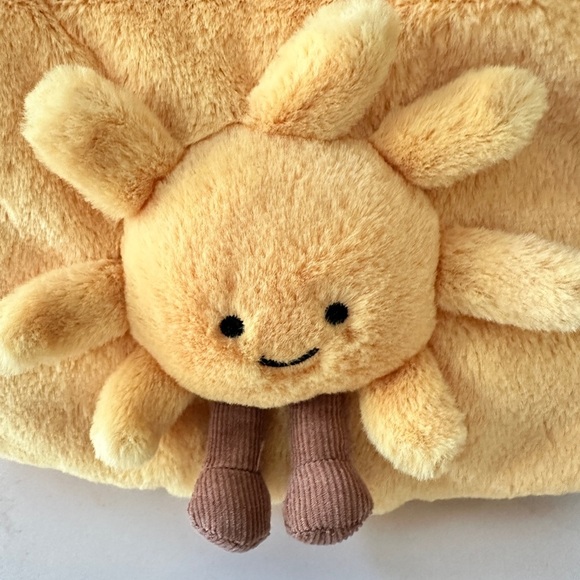 Jellycat Sun Plush Pouch with gift bag - NWT - Picture 5 of 8